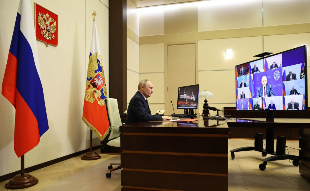 Путин, Совбез, човещание Путин, Совбез, човещание