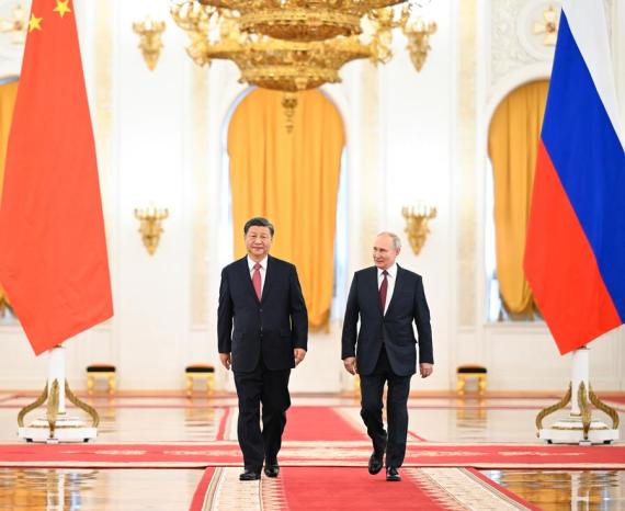 Си Цзиньпин, Путин, Синьхуа Си Цзиньпин, Путин, Синьхуа